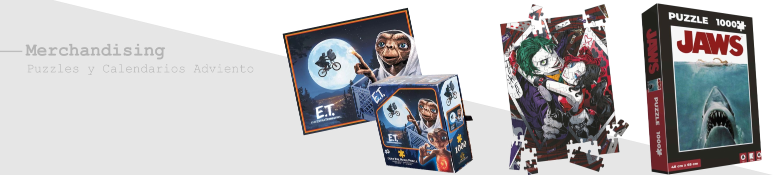 Merchandising Sección Puzzles y Calendarios Adviento